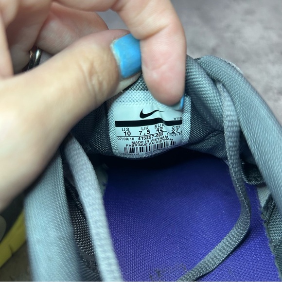 Nike Training Quick Fit Sneakers 415257-003 Womens sz 10 - grey - Picture 7 of 7